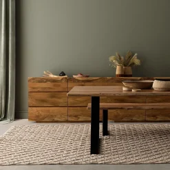 Banc en bois et métal - CONNEMARA