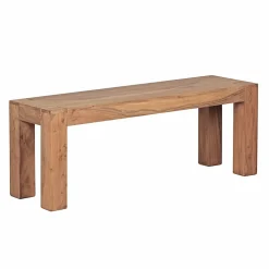 Banc en Bois Massif Acacia - Banquette Moderne de Cuisine Salon
