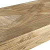 Banc en bois teck recyclé massif