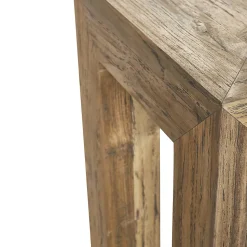 Banc en bois teck recyclé massif