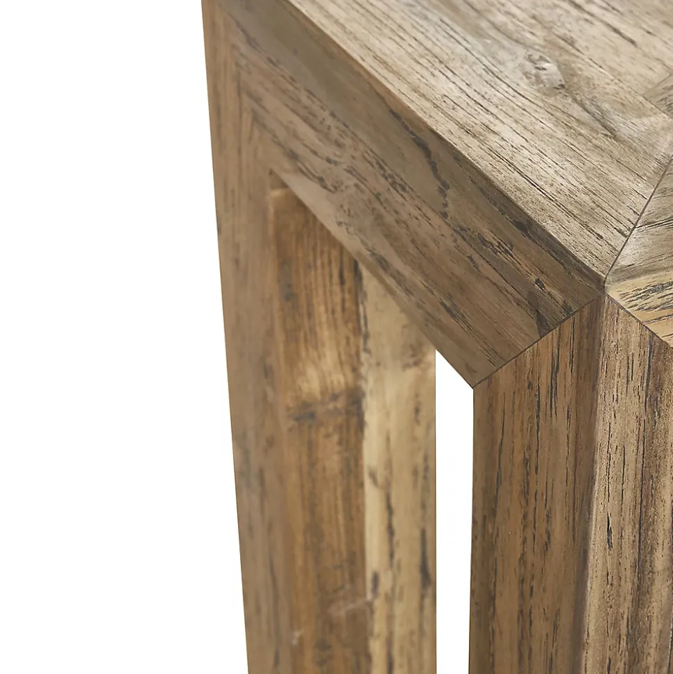 Banc en bois teck recyclé massif