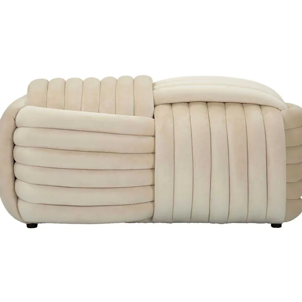 Banc en tissu Softy 90x45x45 cm - 90 x 45 x 45 Type: Banc et banquette