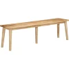 Banc 160x40x45 cm bois massif de manguier vidaXL