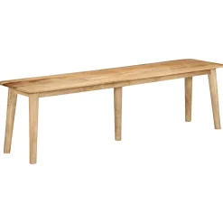 Banc 160x40x45 cm bois massif de manguier vidaXL