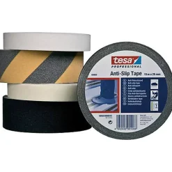 Bande antidérapante tesa 60950 Professional noir 15 m x 25 mm, adhésif extra fort