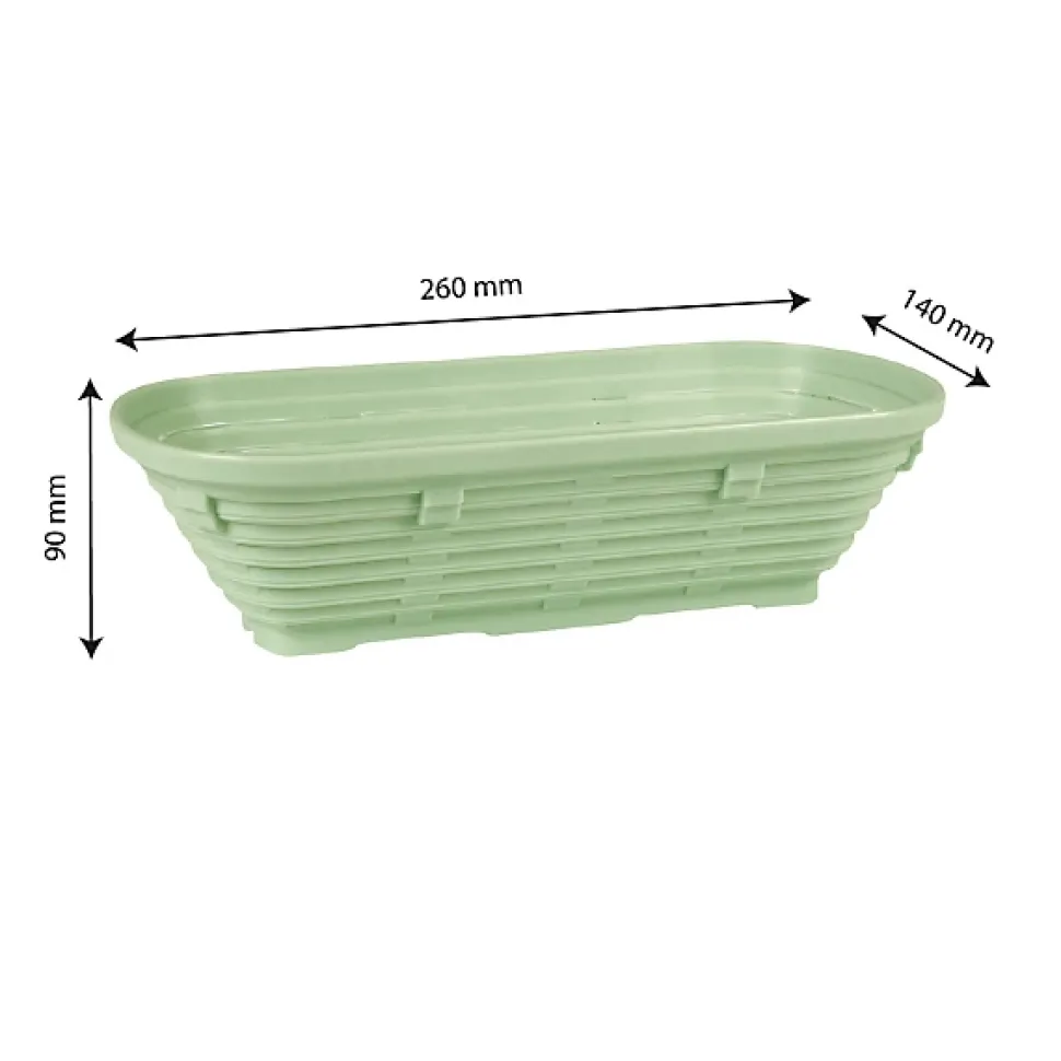 Banneton long 0,75 kg - 26 x 14 x 9 cm