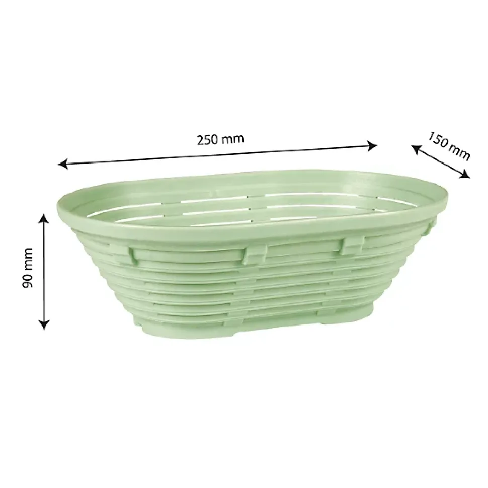 Banneton ovale 0,75 kg - 25 x 15 x 9 cm