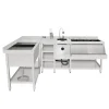 Bar à Cocktails Modulaire Deluxe avec Bac de Glace