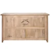 Bar en bois clair 3 tiroirs 2 tablettes - CASIMIR
