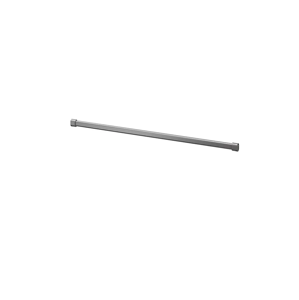 Barre de penderie en acier gris GoodHome Atomia 100 cm