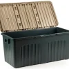Baule Foligno, Conteneur de rangement polyvalent, Coffre moderne, 100% Made in Italy, 125x57h56 cm, Gris