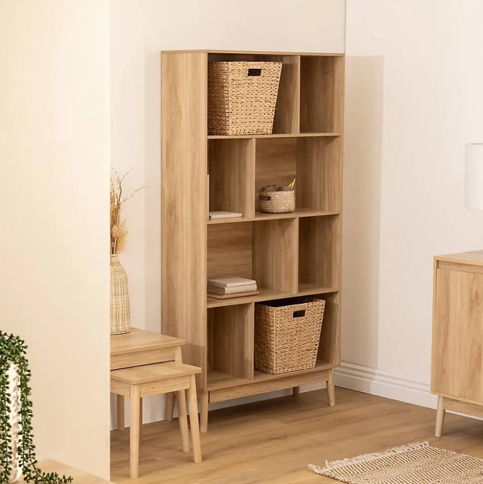 Bibliothèque Abana bois clair - Beige- 5five