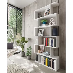 Bibliothèque avec 6 niveaux H192 cm - Athena