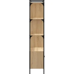 Bibliothèque avec portes Chêne Sonoma 76,5x30x154,5 cm Bois d'ingénierie vidaXL