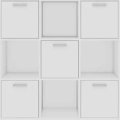 Bibliothèque Blanc 90x30x90 cm vidaXL