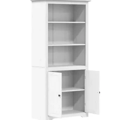 Bibliothèque BODO blanc 82x40x173 cm bois de pin massif vidaXL