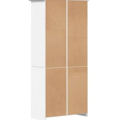 Bibliothèque BODO blanc 82x40x173 cm bois de pin massif vidaXL