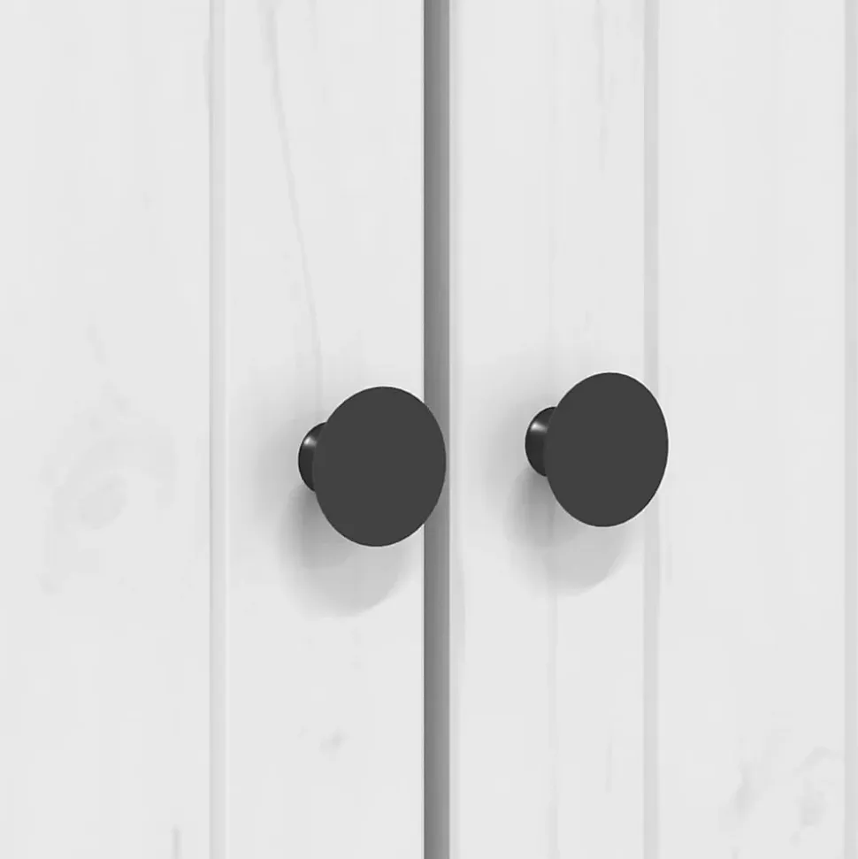 Bibliothèque BODO blanc 82x40x173 cm bois de pin massif vidaXL