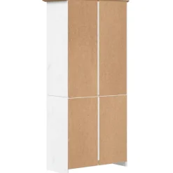 Bibliothèque BODO marron 82x40x173 cm bois pin massif 5 niveaux vidaXL