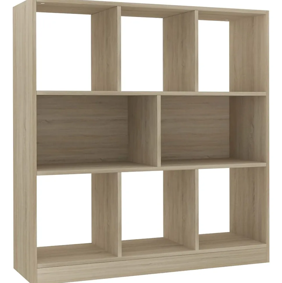 Bibliothèque Chêne sonoma 97,5x29,5x100 cm Bois d'ingénierie vidaXL