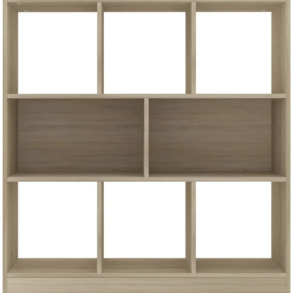 Bibliothèque Chêne sonoma 97,5x29,5x100 cm Bois d'ingénierie vidaXL