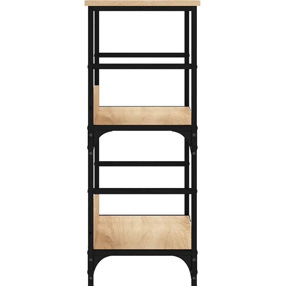 Bibliothèque chêne sonoma 50x33x82 cm bois d'ingénierie vidaXL