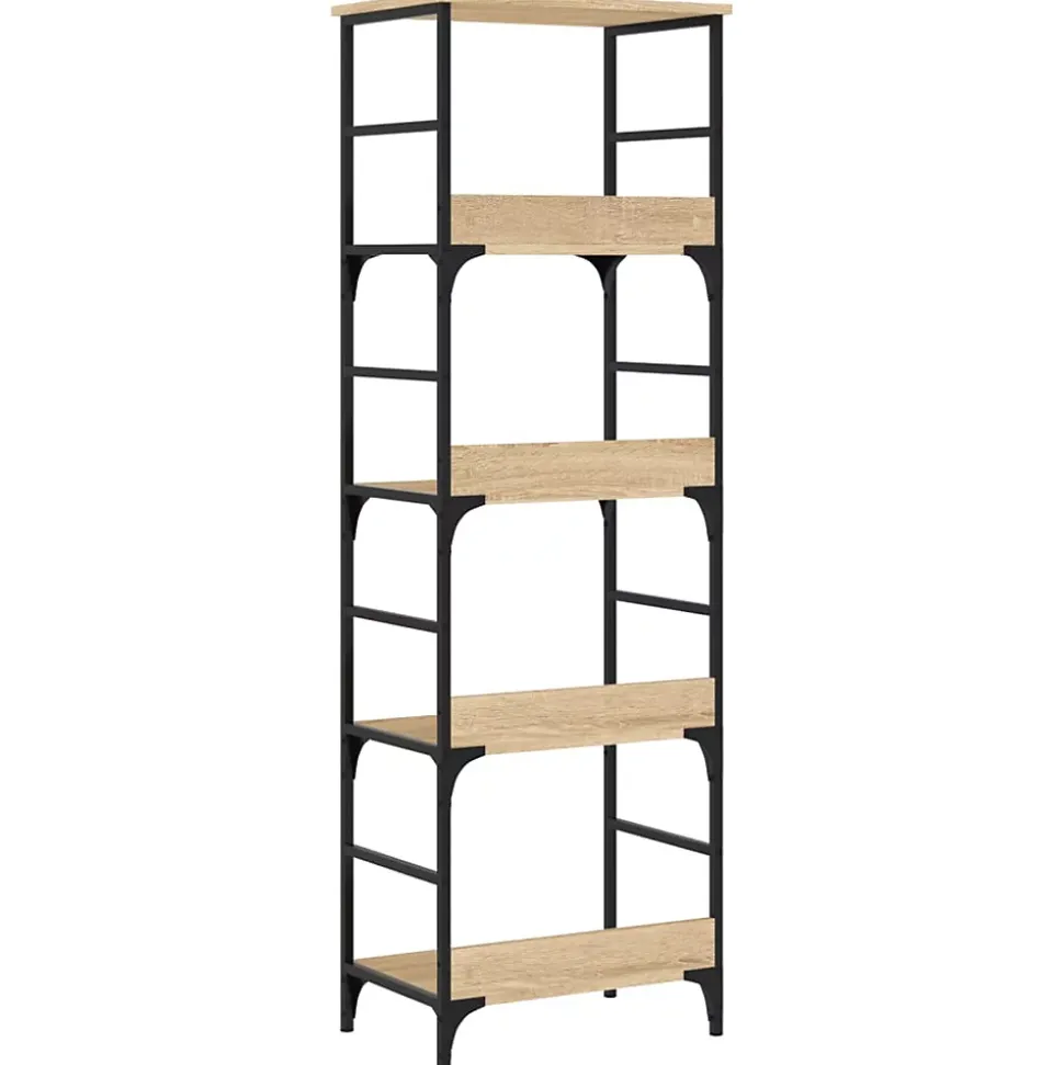 Bibliothèque chêne sonoma 50x33x153 cm bois d'ingénierie vidaXL