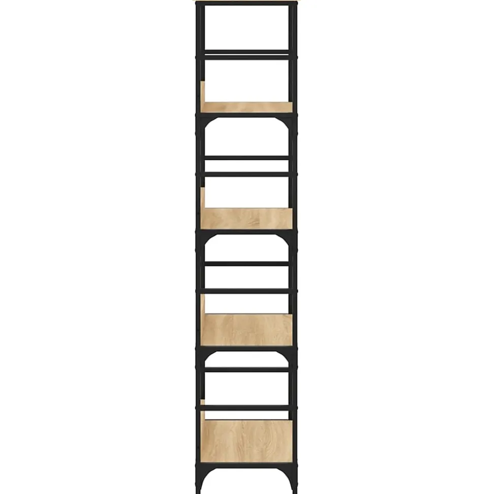 Bibliothèque chêne sonoma 50x33x153 cm bois d'ingénierie vidaXL