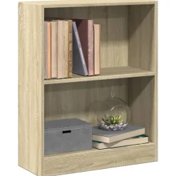 Bibliothèque Chêne sonoma 60x24x76 cm Bois d'ingénierie vidaXL