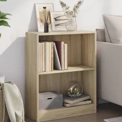 Bibliothèque Chêne sonoma 60x24x76 cm Bois d'ingénierie vidaXL