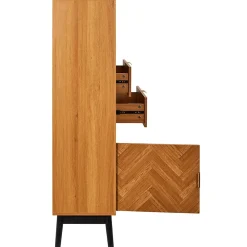 Bibliothèque en bois Felix - Noir