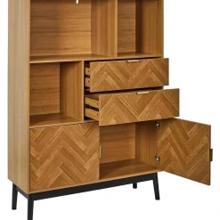 Bibliothèque en bois Felix - Noir