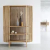 Bibliothèque en teck massif 160 cm