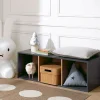 Bibliothèque enfant Junior Provence 3 cases - Gris