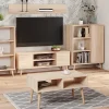 Bibliothèque Fondi sonoma oak, Scandinave