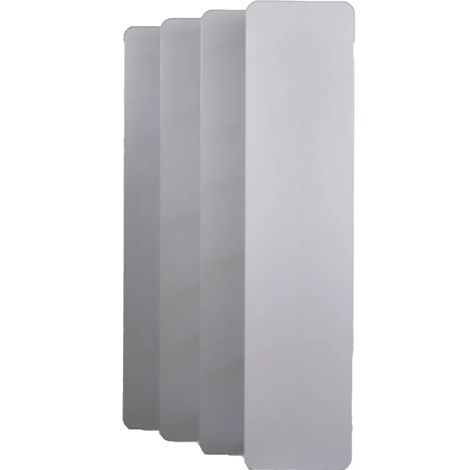 Bibliothèque L.141 cm style paravent gris 18 tablettes - AVALON 8907