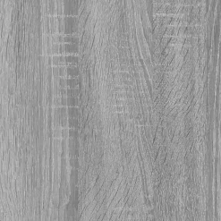 Bibliothèque Sonoma gris 82,5x30,5x150 cm Bois d'ingénierie vidaXL