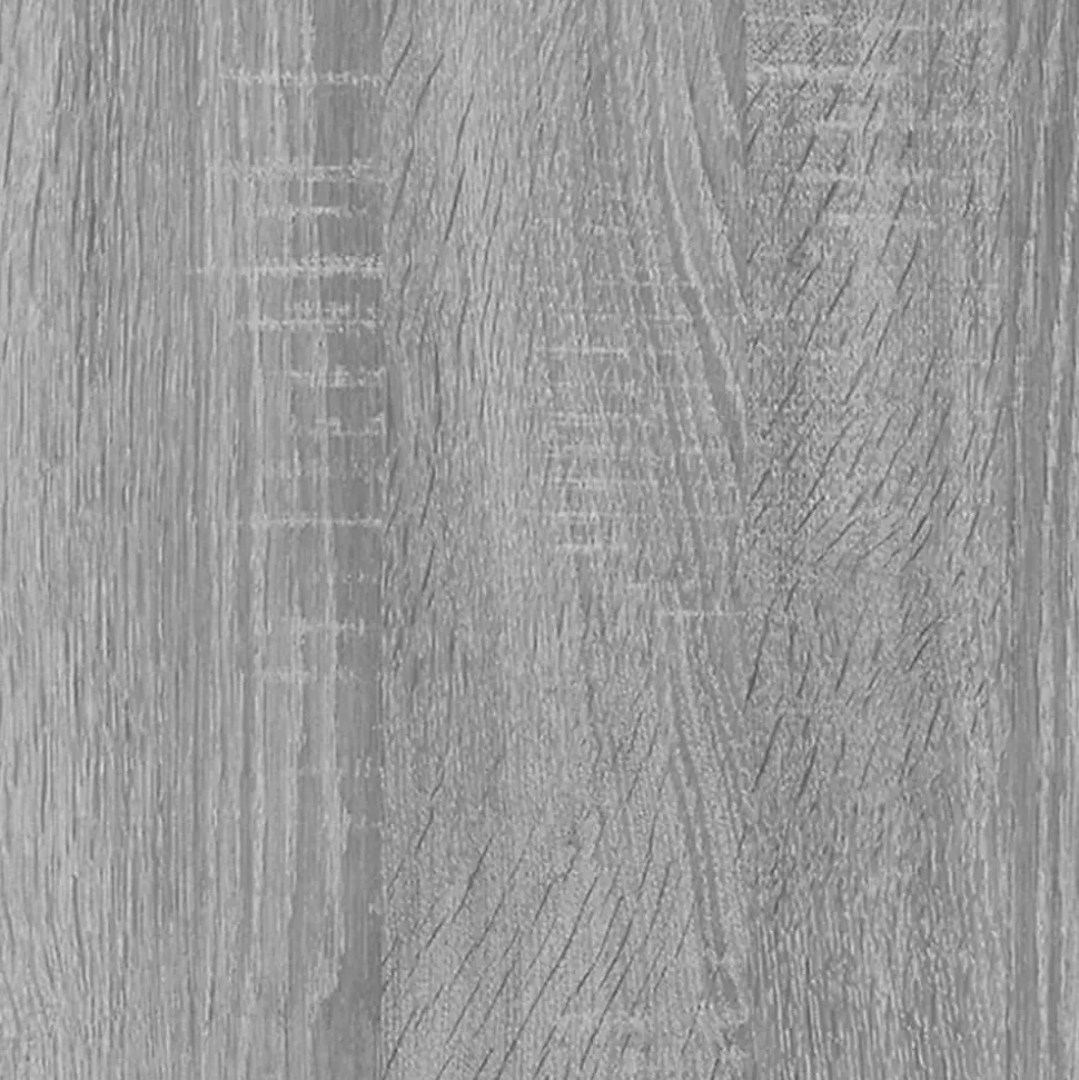 Bibliothèque Sonoma gris 82,5x30,5x150 cm Bois d'ingénierie vidaXL