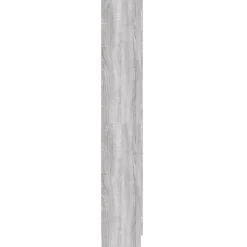Bibliothèque Sonoma gris 82,5x30,5x185,5 cm Bois d'ingénierie vidaXL