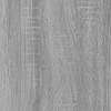 Bibliothèque Sonoma gris 86x25,5x140 cm Bois d'ingénierie vidaXL