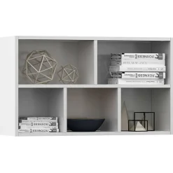 Bibliothèque/Buffet Blanc 50x25x80 cm vidaXL
