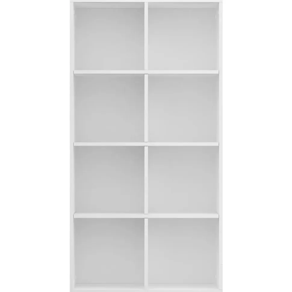 Bibliothèque/Buffet Blanc 66x30x130 cm Bois d'ingénierie vidaXL
