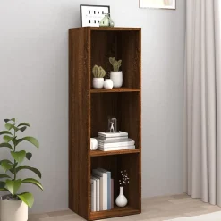Bibliothèque/Meuble TV chêne marron 36x30x114cm bois ingénierie vidaXL