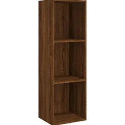 Bibliothèque/Meuble TV chêne marron 36x30x114cm bois ingénierie vidaXL