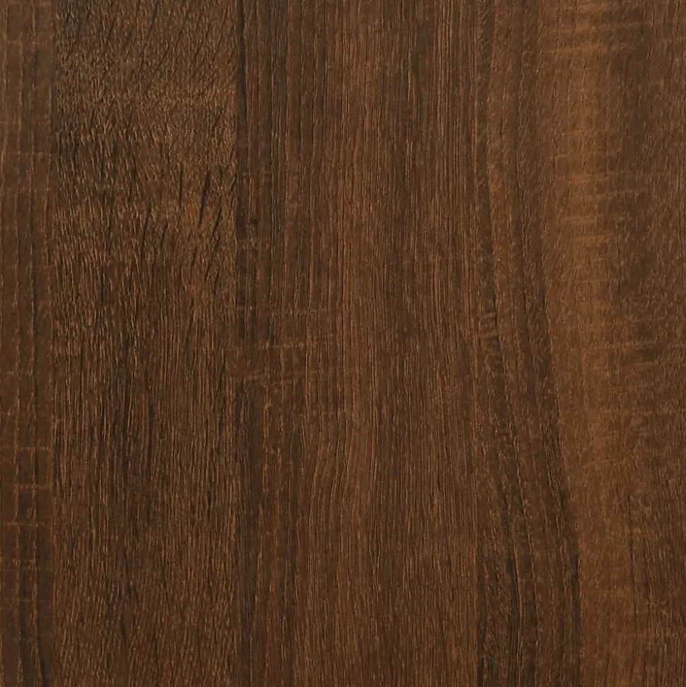Bibliothèque/Meuble TV chêne marron 36x30x114cm bois ingénierie vidaXL