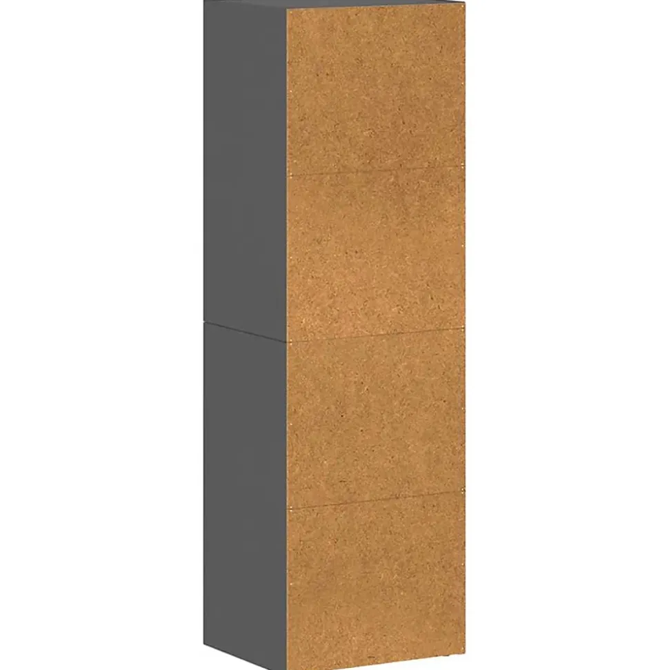 Bibliothèque/Meuble TV Gris brillant vidaXL