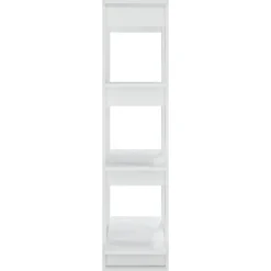 Bibliothèque/Séparateur de pièce Blanc 80x30x123,5 cm vidaXL