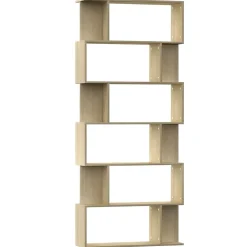 Bibliothèque/Séparateur de pièce Chêne sonoma Bois d'ingénierie vidaXL