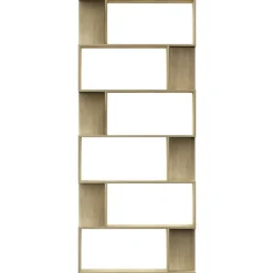 Bibliothèque/Séparateur de pièce Chêne sonoma Bois d'ingénierie vidaXL