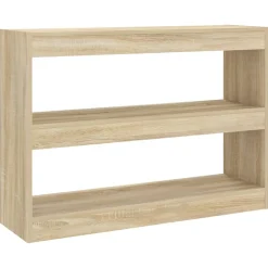 Bibliothèque/Séparateur de pièce Chêne Sonoma 100x30x72 cm